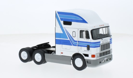 International Eagle Cabover 1995 Wit/Blauw - 1:43
